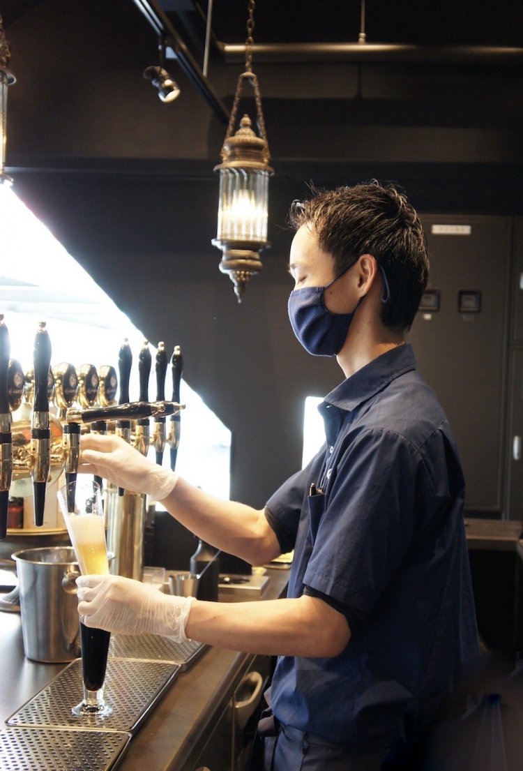 いつでも出来立てのビールを提供する。