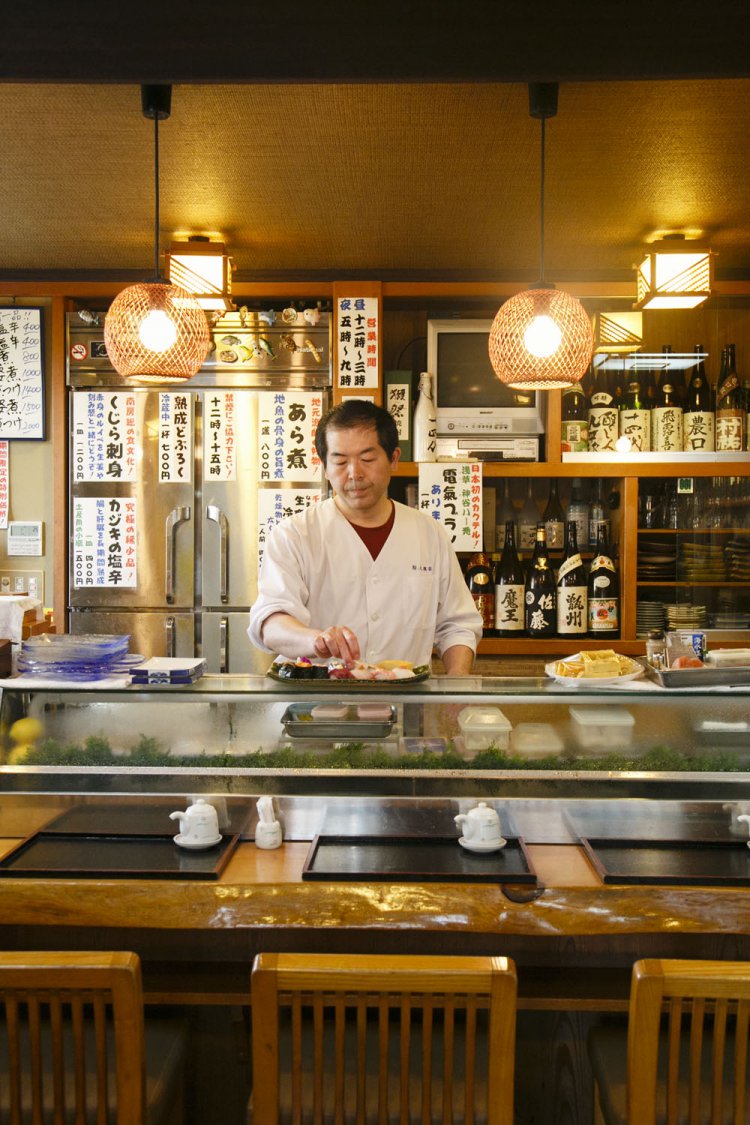 大将の栗原さんとのおしゃべりも楽しい。