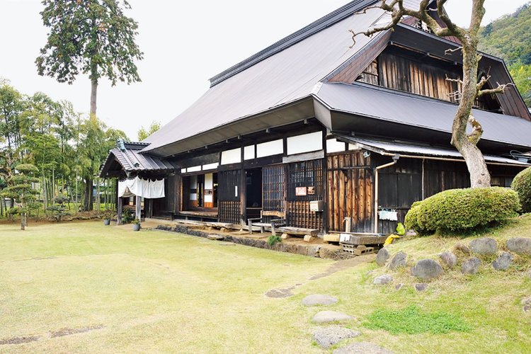 小原宿本陣跡。