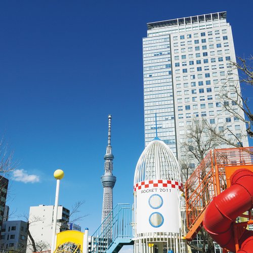 押上駅からはじめる押上・東京スカイツリー散歩 〜世界一高い自立式電波塔のお膝元で、博物館巡り〜