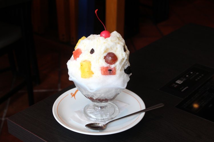 なんだか、しろくまの顔っぽく見えるでしょ？