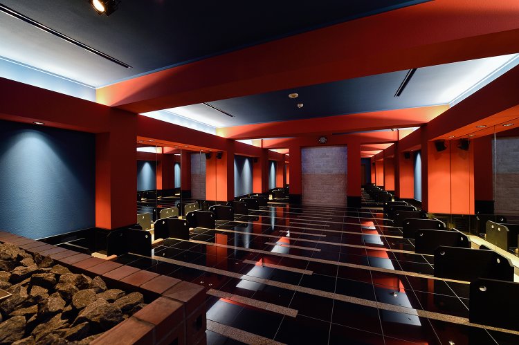 4Ｄ岩盤浴「孝蒸洞」は別料金500円が必要。その価値は十分だ。