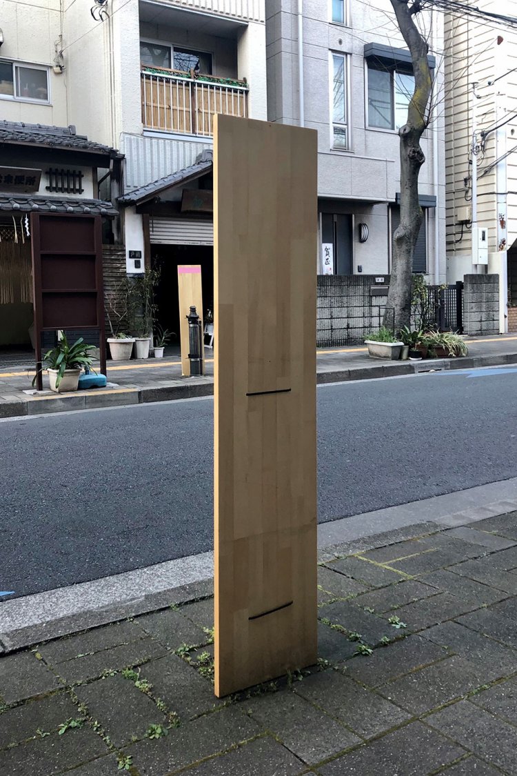 Wooden Monolith《江戸っ子のモノリス》
