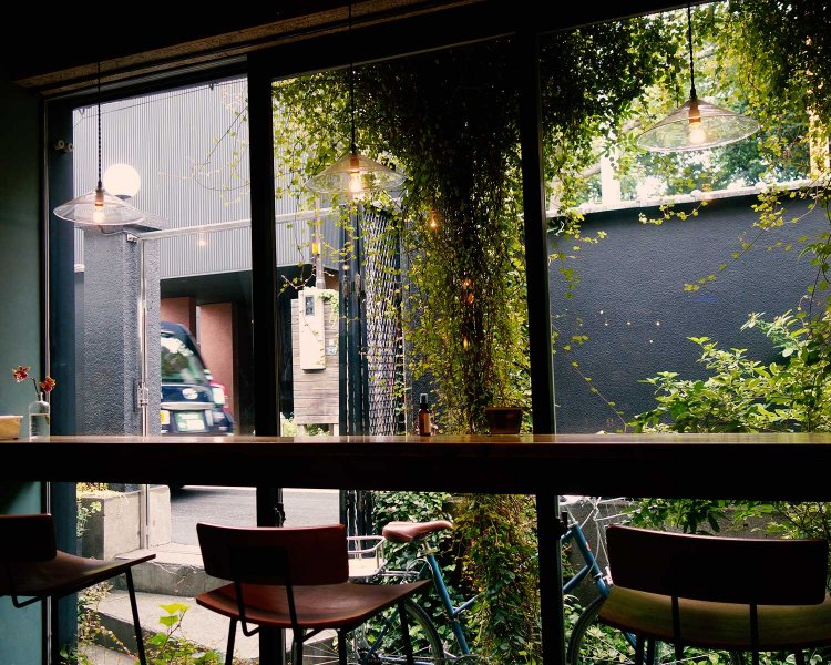 休日は若者に人気の『HAGISO』。雨の日や早朝は、常連さんがこっそり訪れる穴場スポットになるという