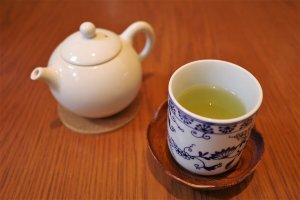 カフェ清澄_佐賀県嬉野産の緑茶