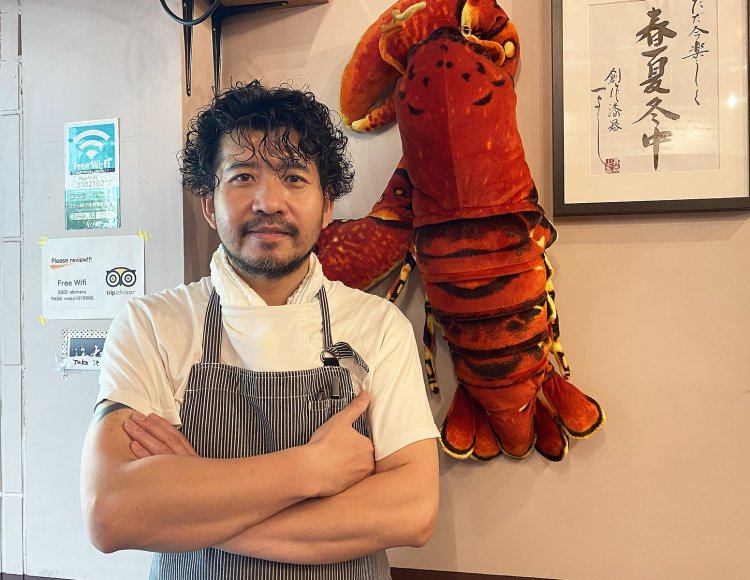店主のmasaさんは、西麻布のフランス料理店『エゴジーヌ』のオーナーシェフでもある。見た目は若々しいが、この道33年のベテランだ。
