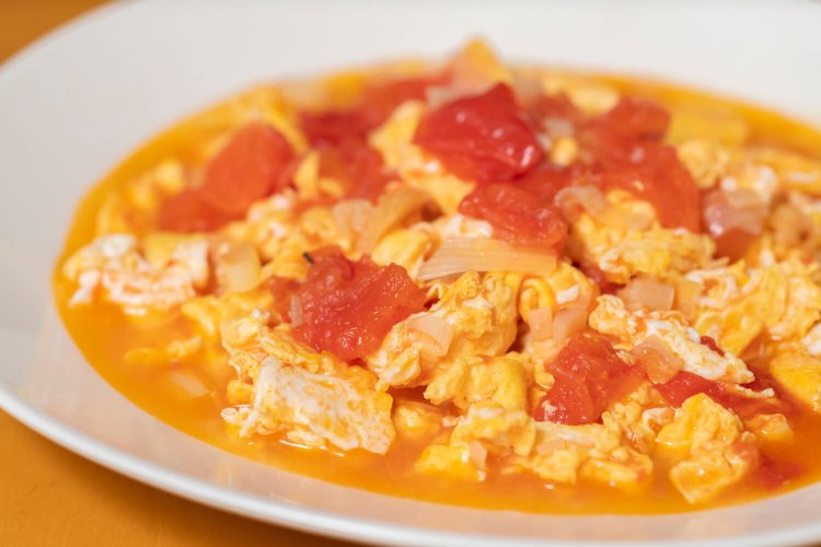 台湾菜番茄炒蛋4