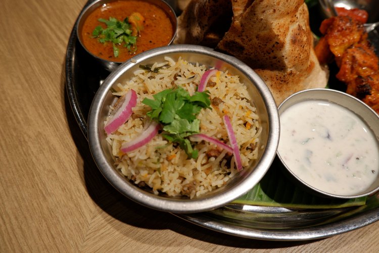 マトンキーマビリヤニ。