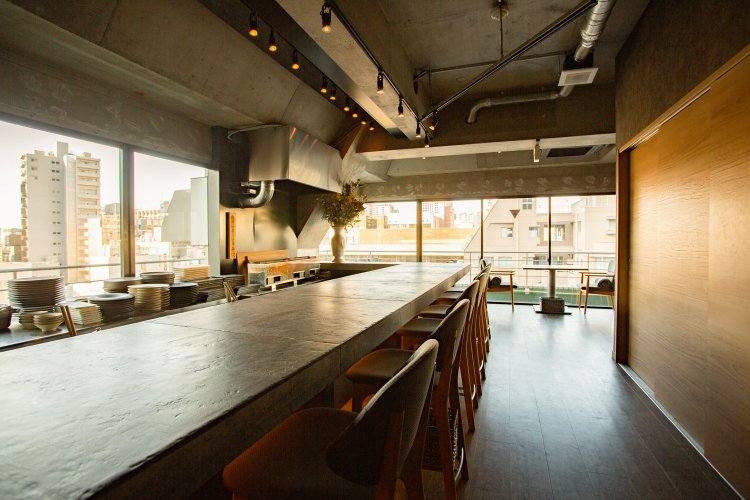 窓から見る空も爽快。