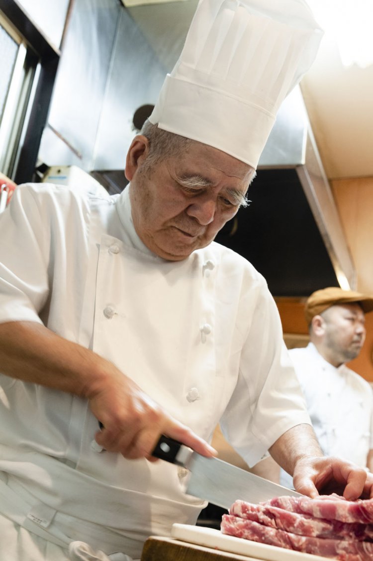 肉は良質な国産豚を使用している。