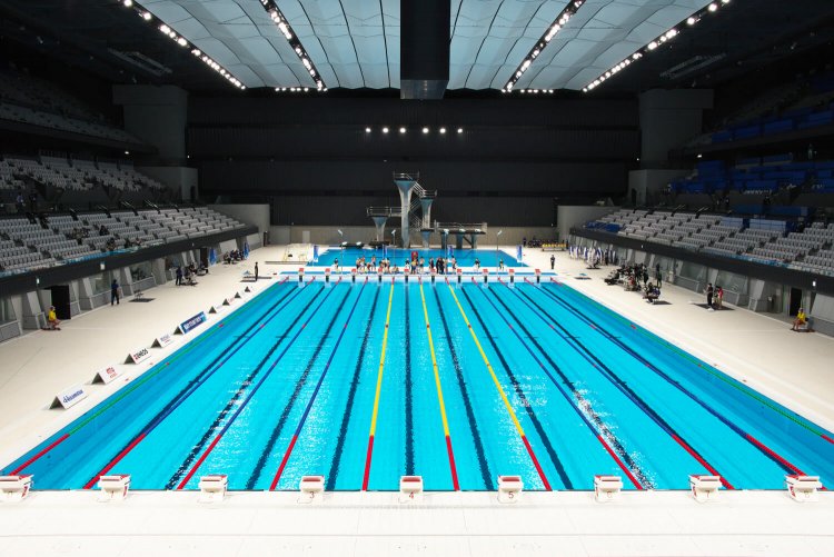 東京アクアティクスセンター。