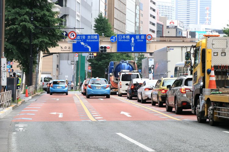 「札の辻」交差点。