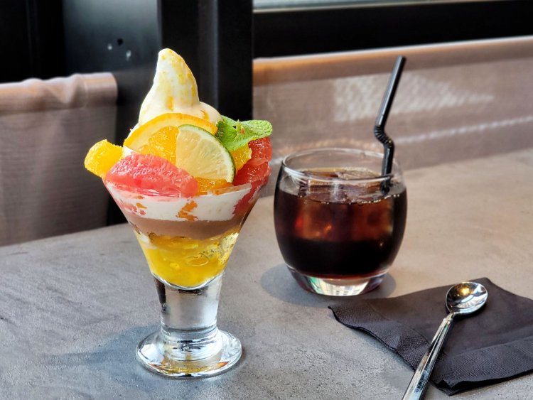 柑橘とチョコレート 920円。