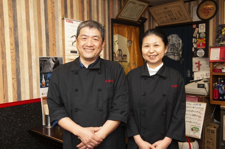 菊地さん夫妻。