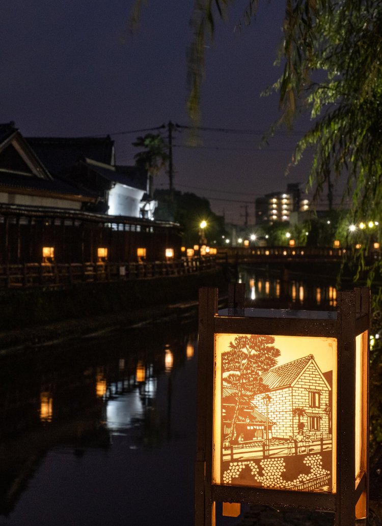 うずま川行灯まつり