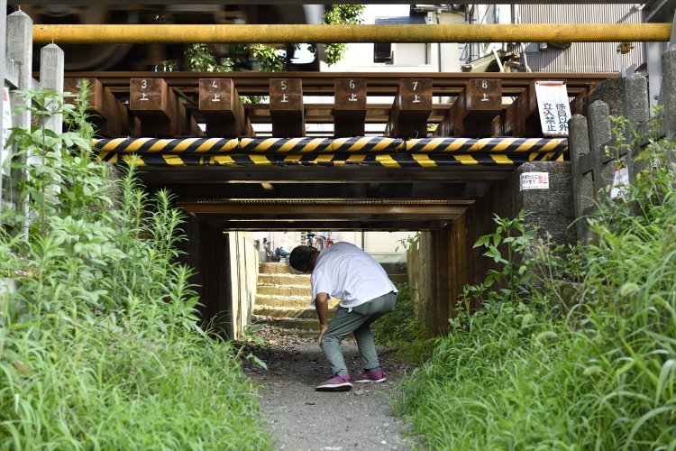 【東急池上線】洗足池駅近くの小道