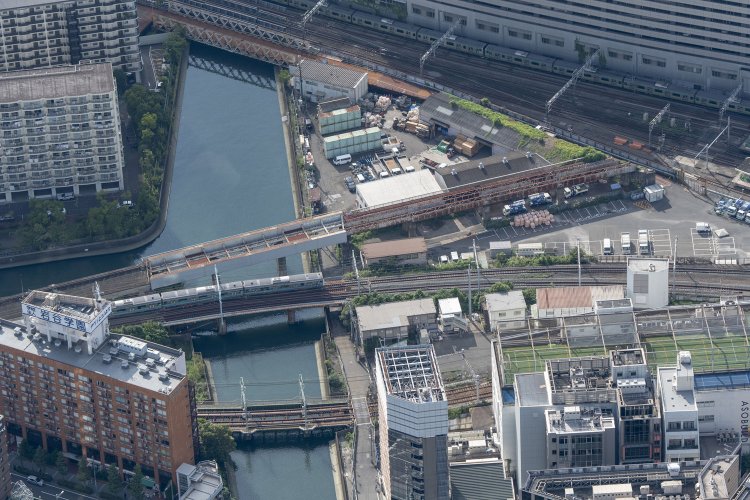 【後編】空撮で見る、横浜の臨港線廃線跡と海上築堤。