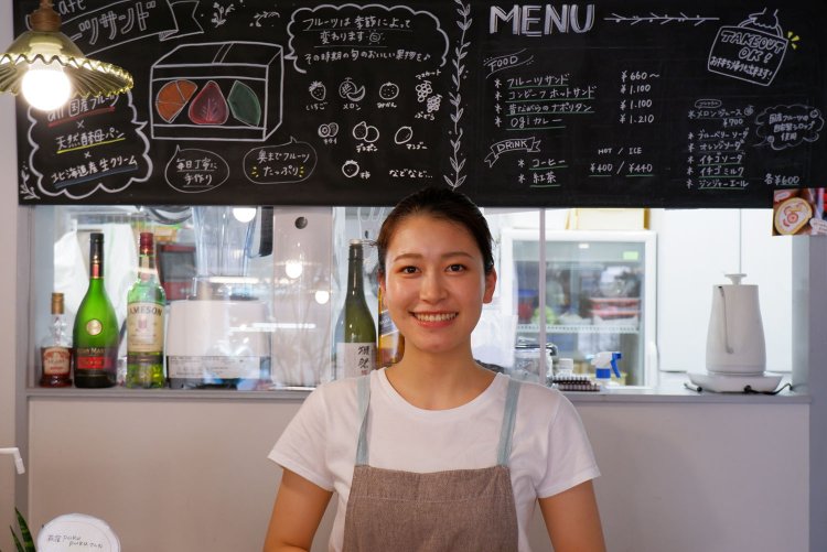 パティシエの柴田さん。