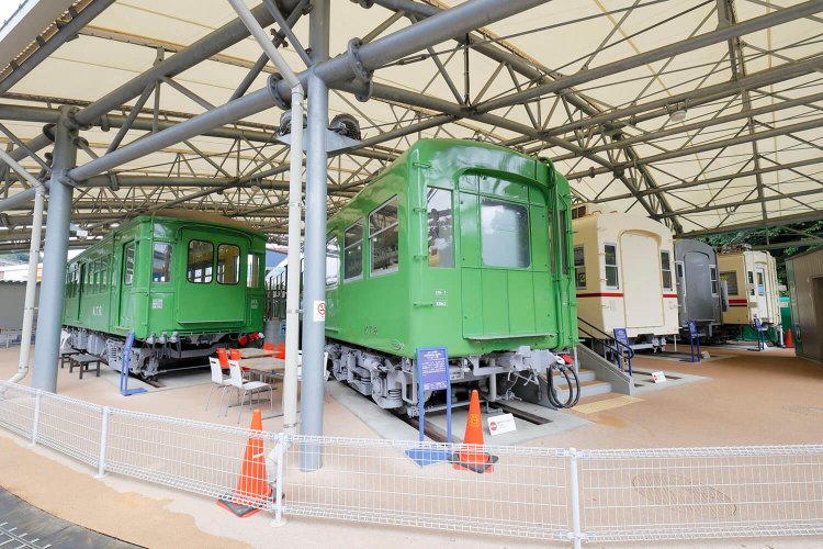 反対側の妻面もきっちり観察できる。