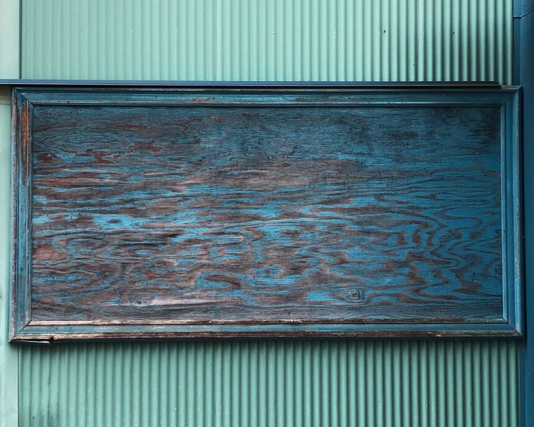 The night water surface painting《夜の水面の絵》