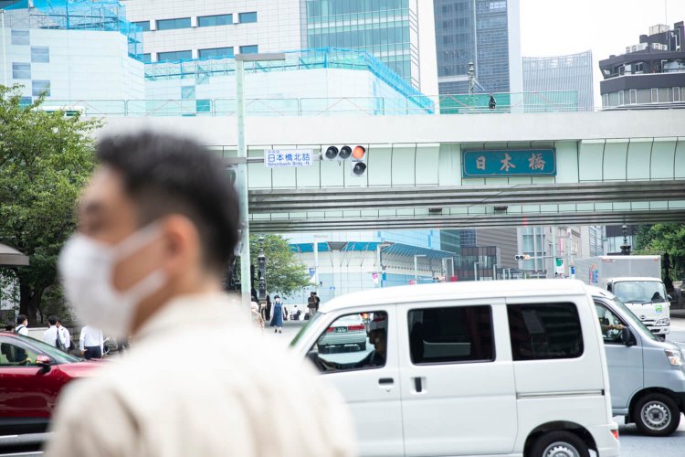 『都電物語』の設定の頃は、もう日本橋に高速道路が架かってます。あれがなかったらなぁ。