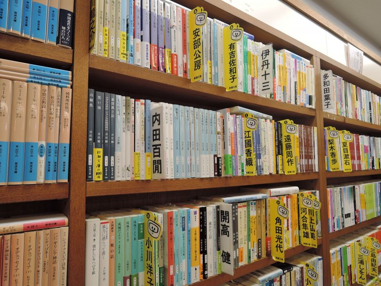 文庫は基本、五十音順で、こうしたインデックスまで付いている。