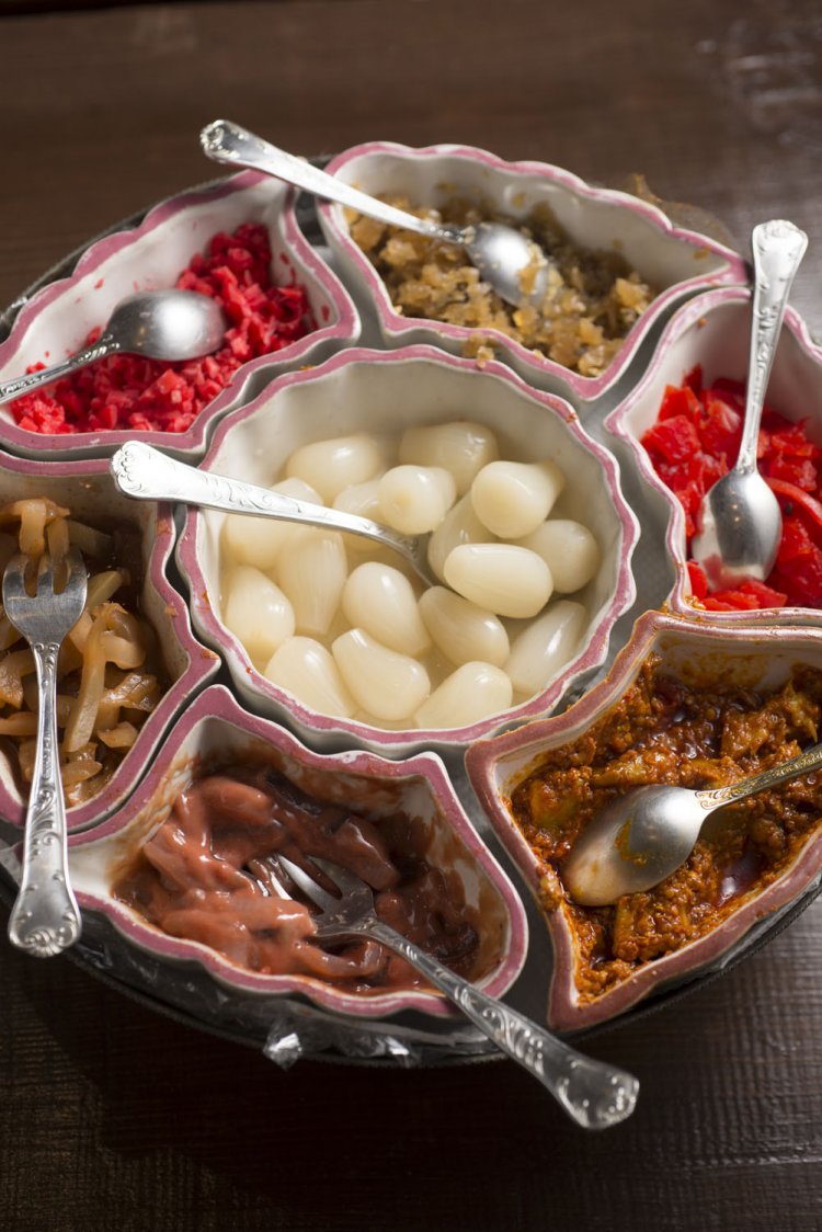 食べ放題の薬味7種セットはなんと100円。