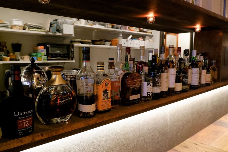 お酒のメニューも豊富。