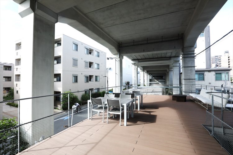 気持ちのいい屋上！