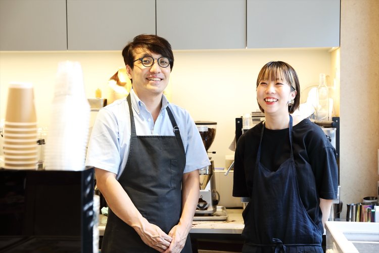 「国産レモンときび砂糖のレモネードはピュアな味です」