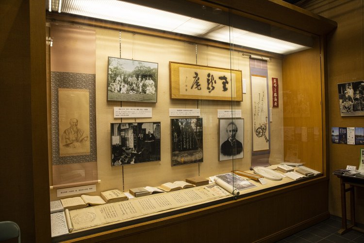 展示物は隔年で入れ替わる。