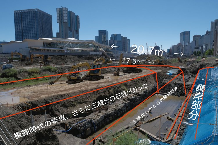 高輪築堤見学会