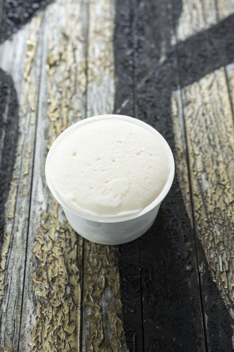 玄米みそアイス。