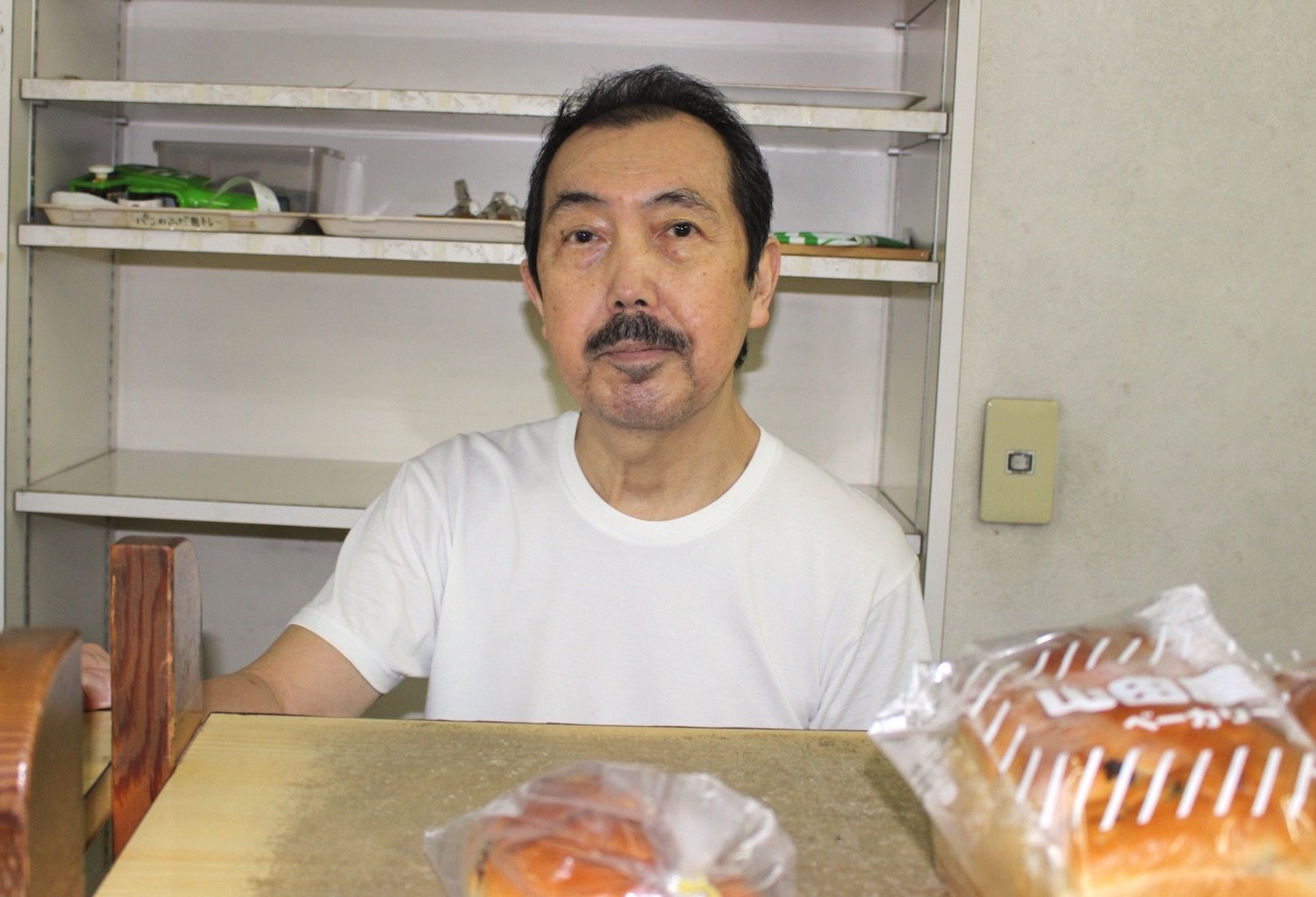 須能進一さん。今は1人で店をやっている。
