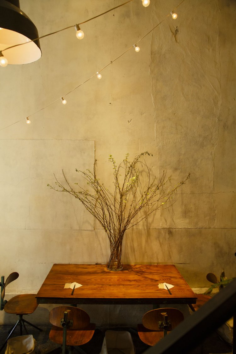 内装のコンセプトはブルックリンの工場。