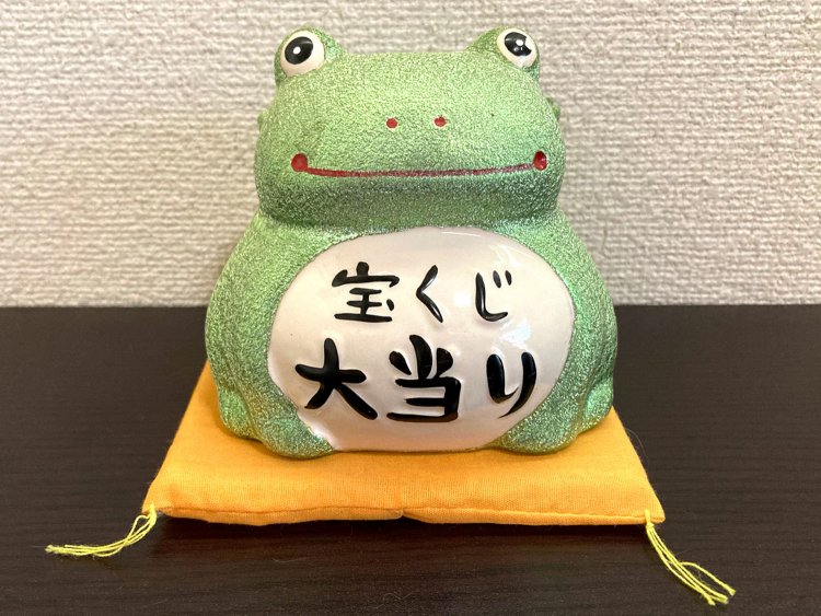 産地は常滑なので、筑波で特にカエルだけを扱っているのかも知れない