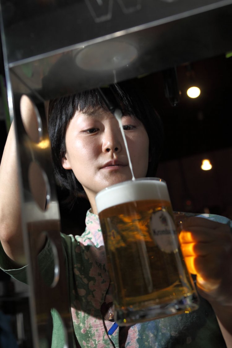 店長の村松さん。