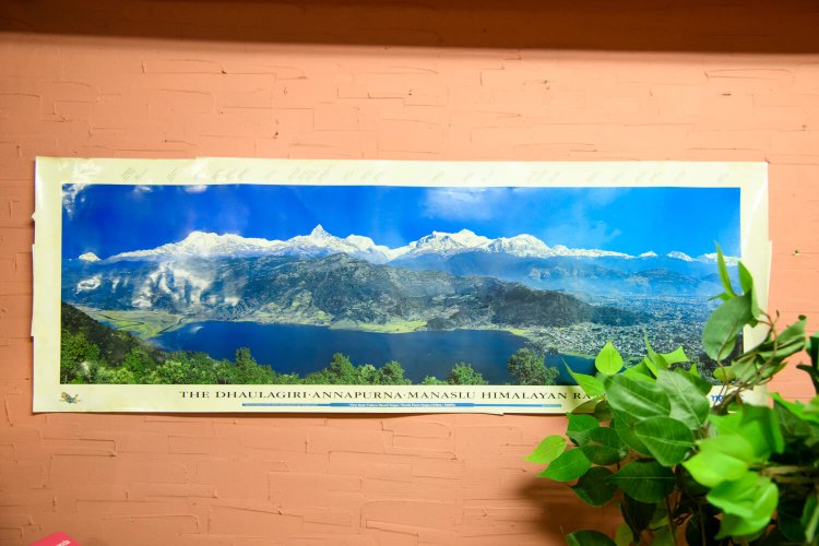 ジワンさんの故郷、 ポカラの風景。