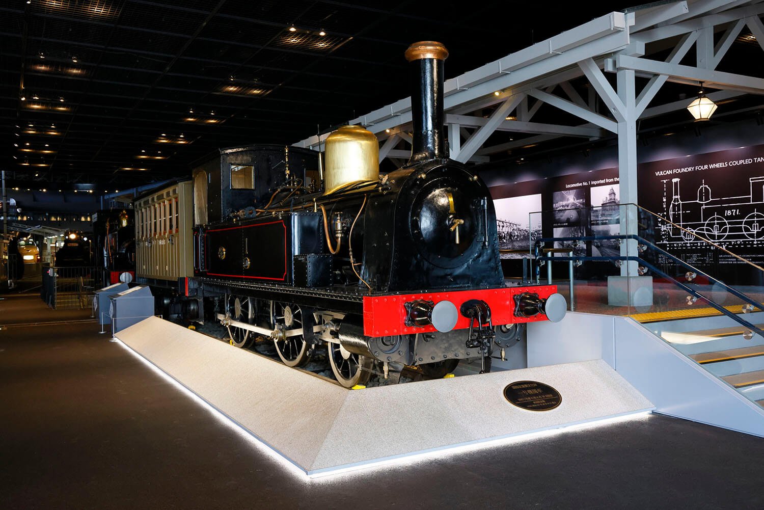 鉄道博物館1号機関車