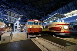 鉄道博物館車両ステーション上野駅再現展示とクモハ455形