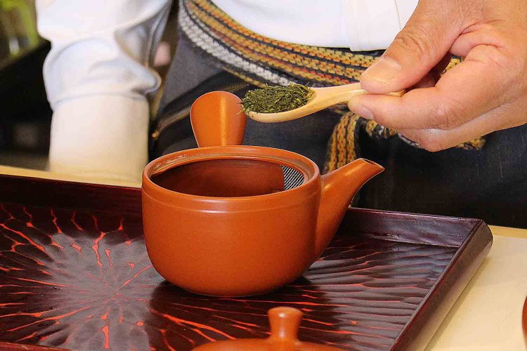 煎茶は小さじ1強