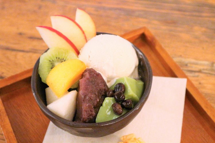 この日のあんこは北海道産あずきを使っていた。