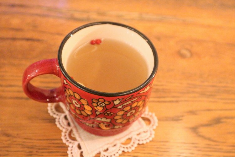 自家製スパイスジンジャー780円はお好みでアイスも選べる。