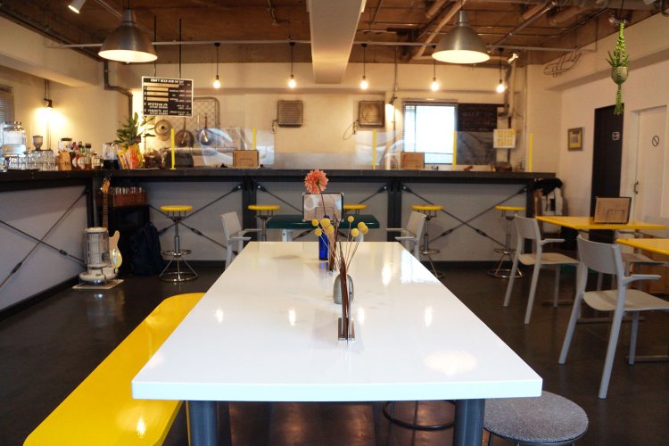 広々とした店内は、ベビーカー同伴でも余裕だった。