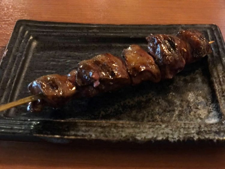 レバー・たれ280円。