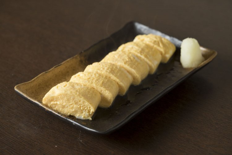 天使のだし巻き玉子650円。ふんわり。