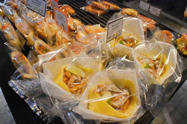 ピタパンサンドなど、サンド系のバリエーションも豊富。