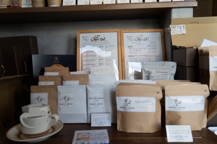 ギフトにも最適なドリップバッグの売れ行きは好調。