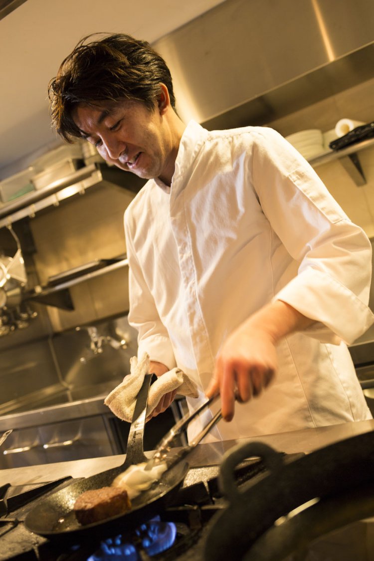 オーナーシェフの山形さん。