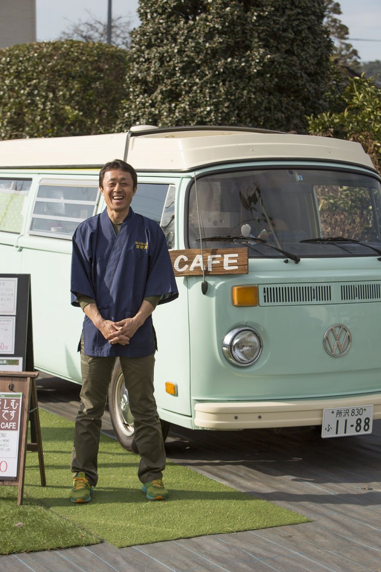 茶匠の宮野圭司さん。